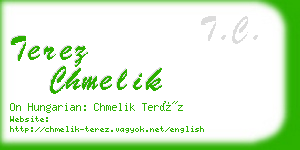 terez chmelik business card